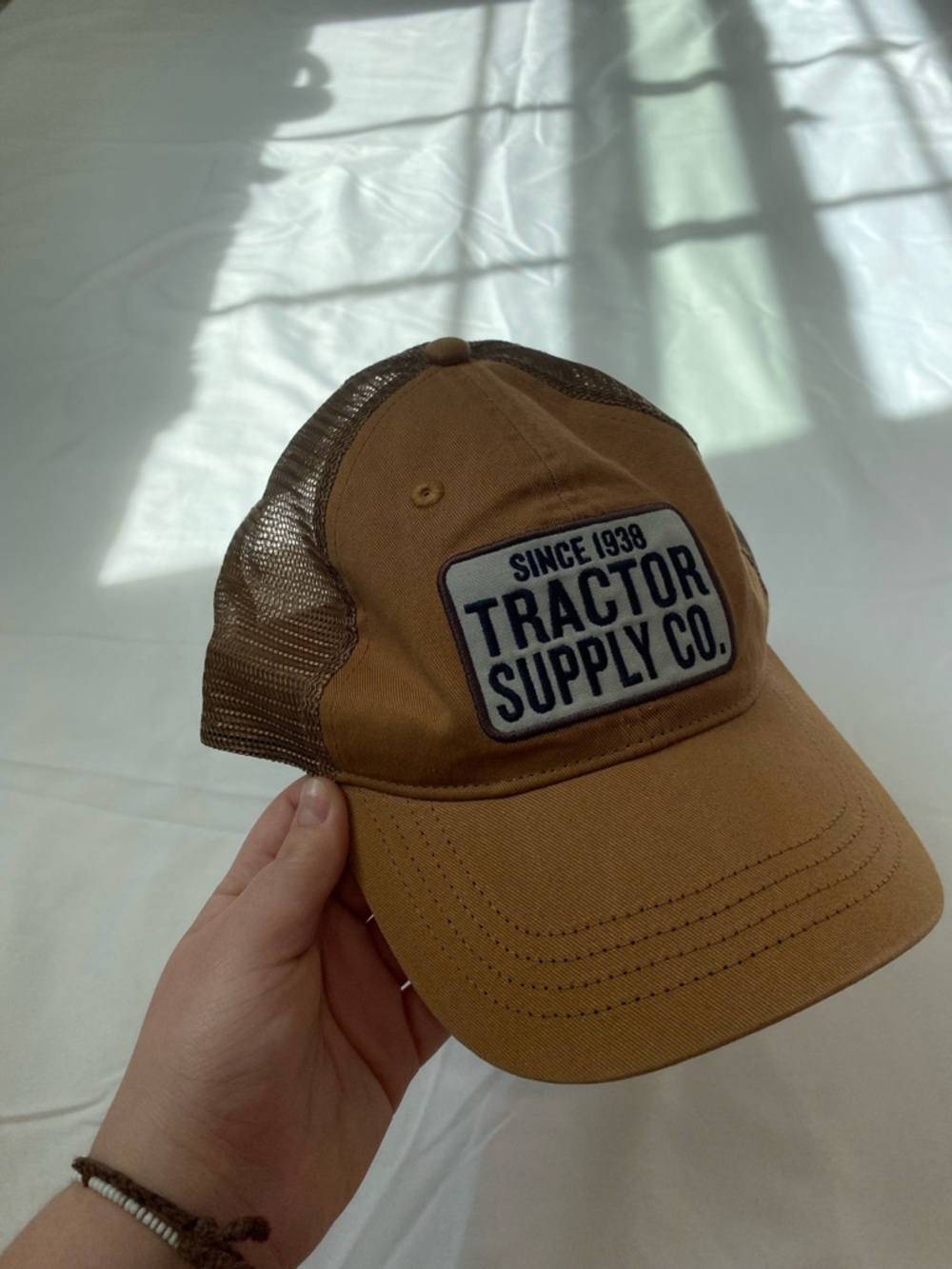 Tractor Supply Co. Brown Mesh-Back Trucker Hat